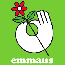 logo Emmaus, kringloopwinkel