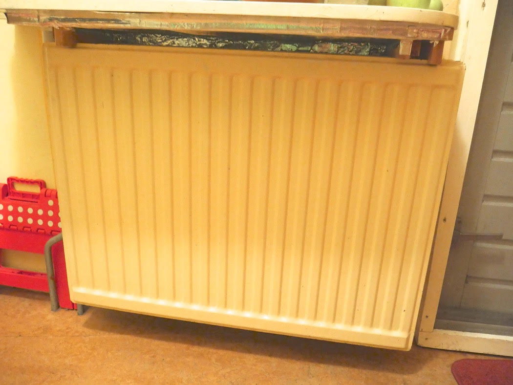radiator keuken voor de werkzaamheden oktober november 2019